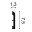 Stropní lišta DX183-2300