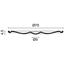 Stropní rozeta R27