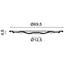 Stropní rozeta R52