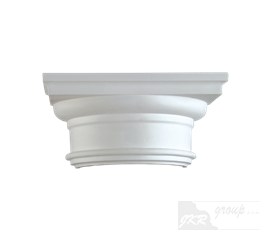 101300 Sádrová 1/2 hlavice dórská (obepíná sloup)