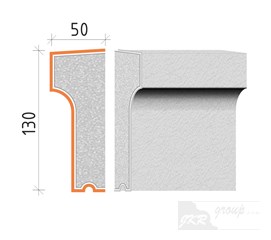 22513 Parapetní římsa