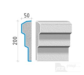 40020 Průběžná římsa