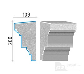 40320 Průběžná římsa