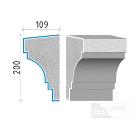 40420 Průběžná římsa