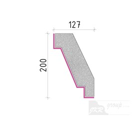50020 Podstřešní římsa
