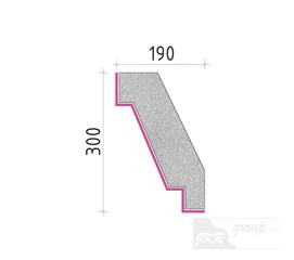 50030 Podstřešní římsa