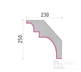 50725 Podstřešní římsa