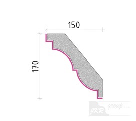 50817 Podstřešní římsa