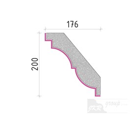 50820 Podstřešní římsa