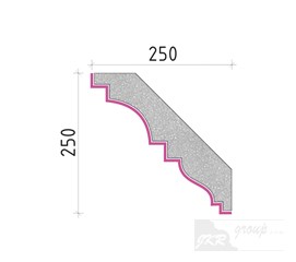 50925 Podstřešní římsa