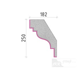 51025 Podstřešní římsa