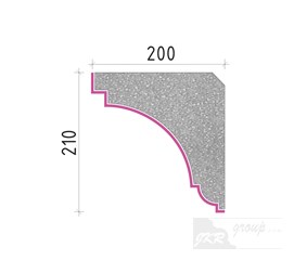 51521 Podstřešní římsa