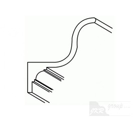 77319 Sádrová lišta 