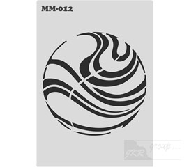 MM-012 Malířská šablona koule