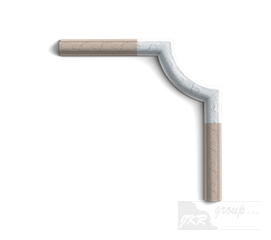 P101A Ozdobný roh k liště P1020