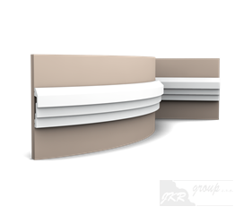 P7070F interiérová nástěnná lišta (ohebná)