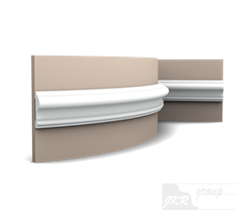 P8020F interiérová nástěnná lišta (ohebná)