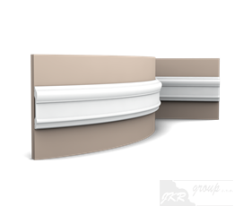 P9010F interiérová nástěnná lišta (ohebná)