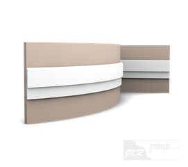 P9900F interiérová nástěnná lišta (ohebná)