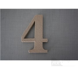 Domovní číslo 4 (TYP 2, 30cm) 