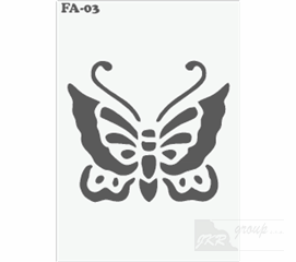 FA-03 Malířská šablona motýl
