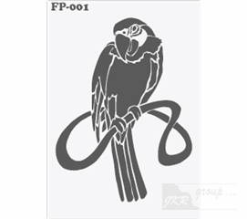 FP-001 Malířská šablona pták