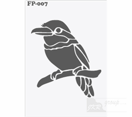 FP-007 Malířská šablona pták