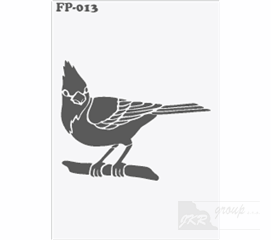 FP-013 Malířská šablona pták