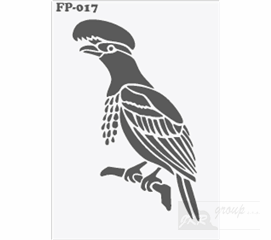 FP-017 Malířská šablona pták