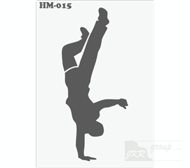 HM-015 Malířská šablona dancer