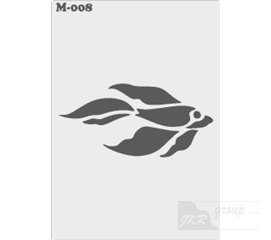M-008 Malířská šablona ryba 