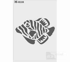 M-010 Malířská šablona ryba 
