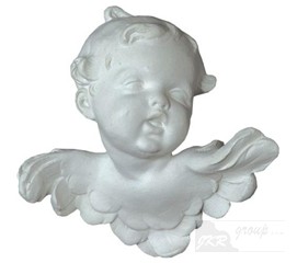 170559 Sádrová soška anděl s křídly 