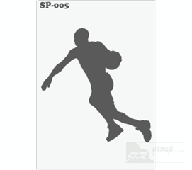 SP-005 Malířská šablona basketbal