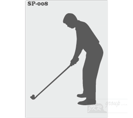 SP-008 Malířská šablona golf