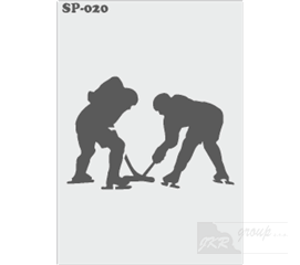 SP-020 Malířská šablona hokej