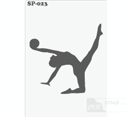 SP-023 Malířská šablona gymnastika