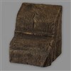 19584 Konzole 20x13cm - dub tmavý