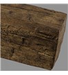 19520 Falešný trám 20x13cm, délka 2m - dub tmavý