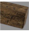 19523 Falešný trám 19x17cm, délka 3m - dub tmavý
