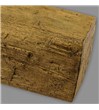 19570 Falešný trám 20x13cm, délka 2m - dub světlý