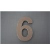 Domovní číslo 6 (TYP 1, 30cm) 