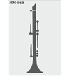 HM-012 Malířská šablona klarinet